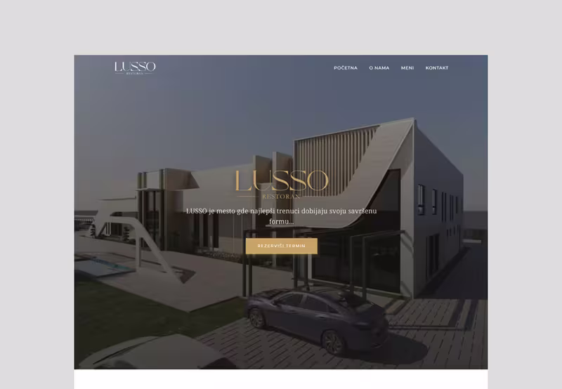 Lusso Restoran